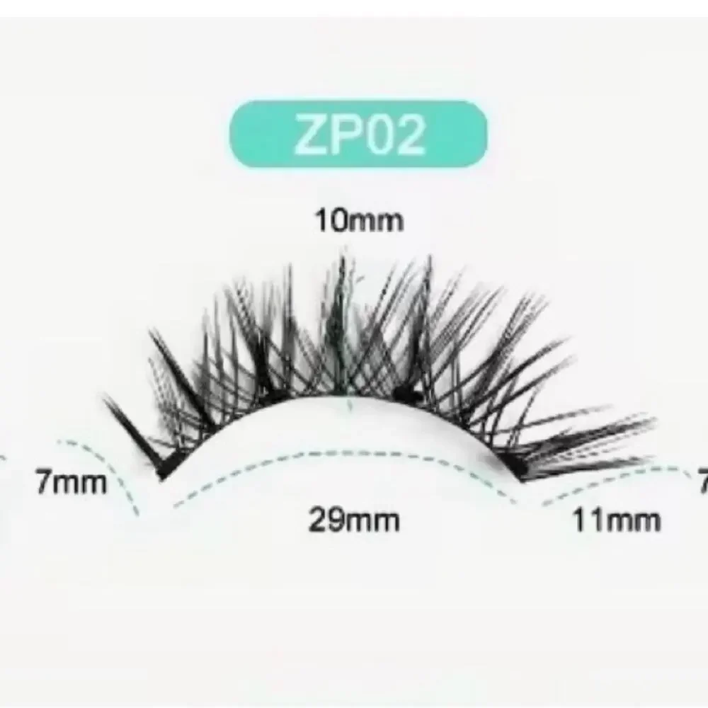 6 PAIRS Reuseable Magnetic Lash Kits